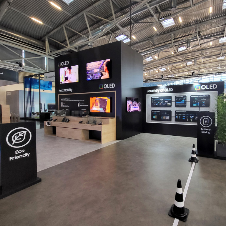 Messestand Von Samsung Display Auf Der IAA MOBILITY | Bee